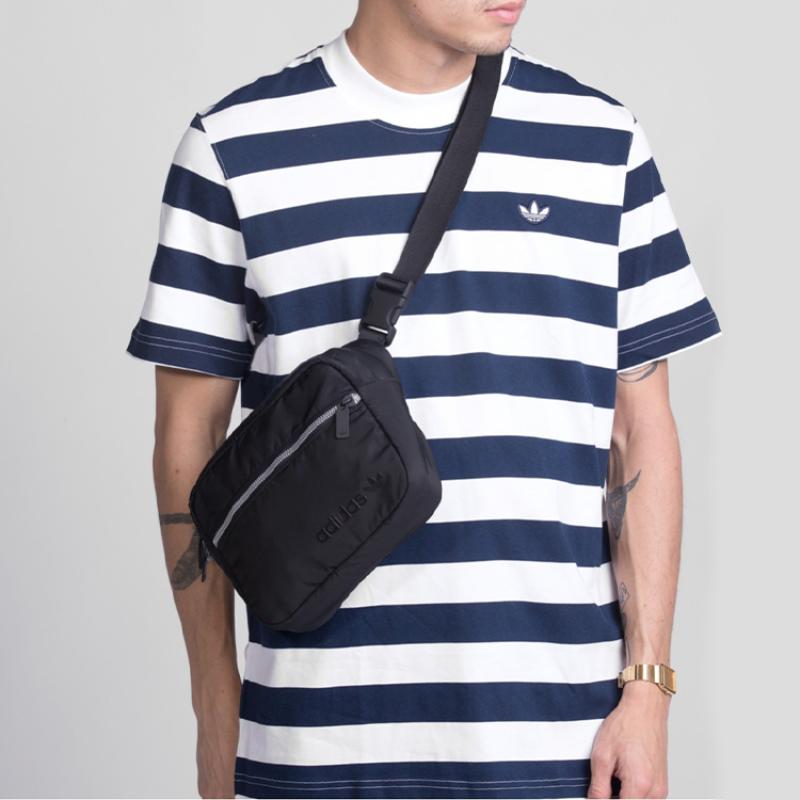 Adidas Originals Polyester Gürteltasche, Sling Bag, Crossbody Bag, Schultertasche Unisex Schwarz Adidas ED7992