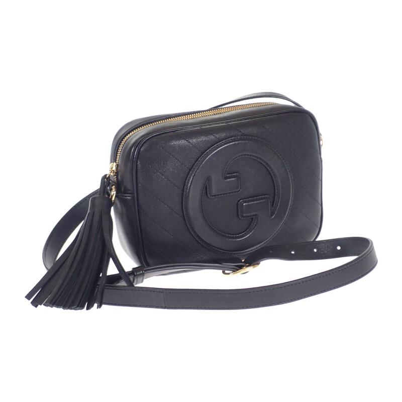 GUCCI 742360_1IV0G_1000 Shoulder Bag black leather Women