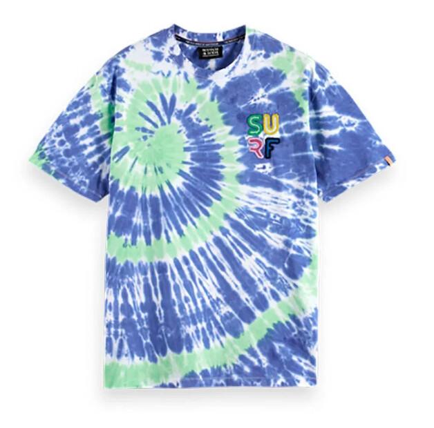 Scotch & Soda Футболка с коротким рукавом Tie-Dye