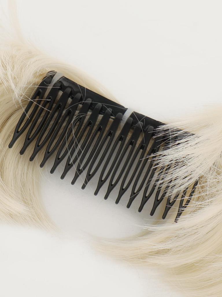 Synthetischer unordentlicher Dutt Seitenkamm Clip-on Dutt 20-Zoll Dutt kurzer Bogen mit vielseitigem verstellbarem Stil