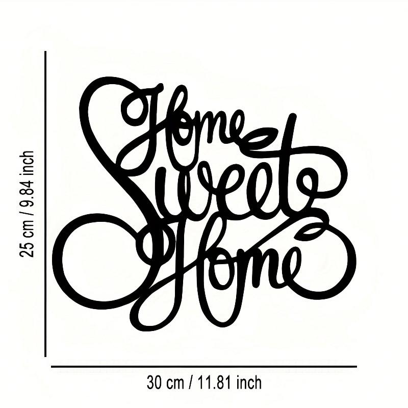 

Metal Wall Art Inspirational Quote Sign Home Office Farmhouse Decor Gift різнокольоровий