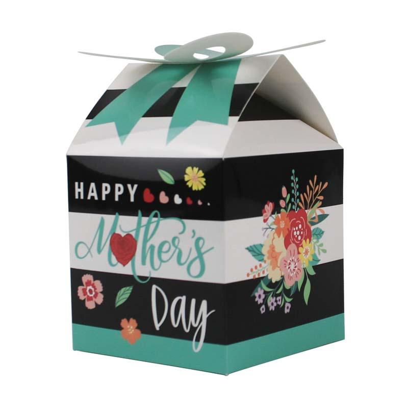 

Mother S Day Gift Box Thanksgiving Wishes Gift Box Candy Box 3D Butterfly Square Bottom Paper Box