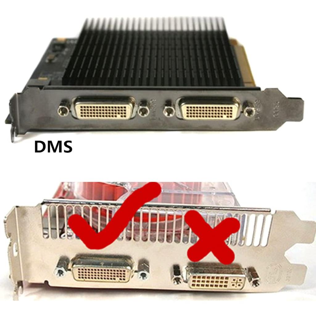 CY Male To Dual DVI Female Splitter Extension Cable for Graphics Cards Monitors DMS-59 24+5 &