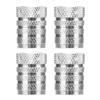 4PCS Car Wheel Tire Valve Caps Tire Valve Plugs Dustproof Waterproof Tyre Rim Stem Valve Covers For Car Motorcycle Truck Bicycle