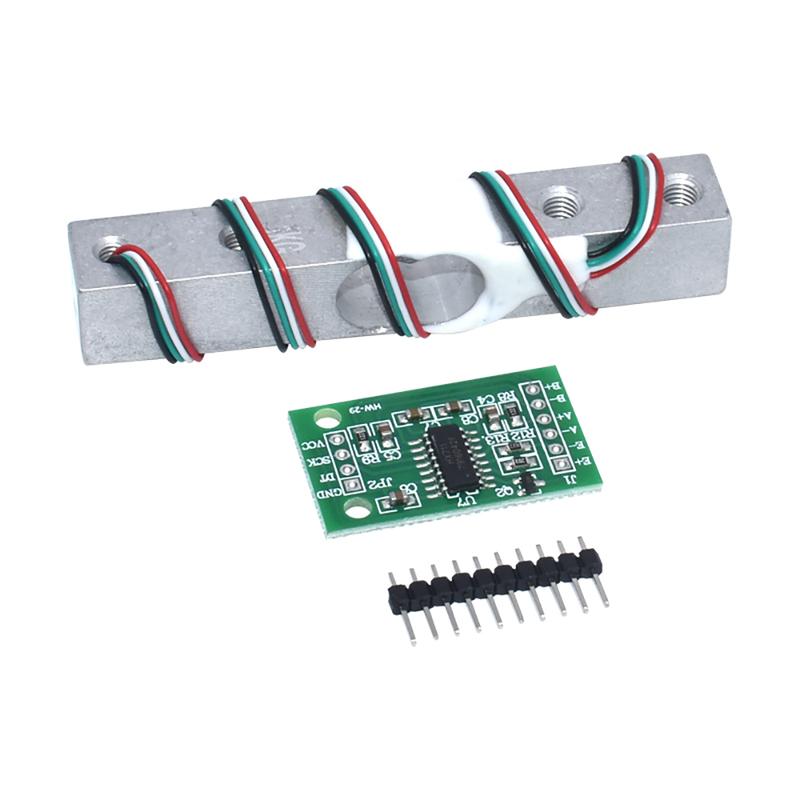 1pcs Digital Load Cell Weight Sensor 1KG 5KG 10KG 20KG Portable Electronic Kitchen Scale + HX711 Weighing Sensors Ad Module