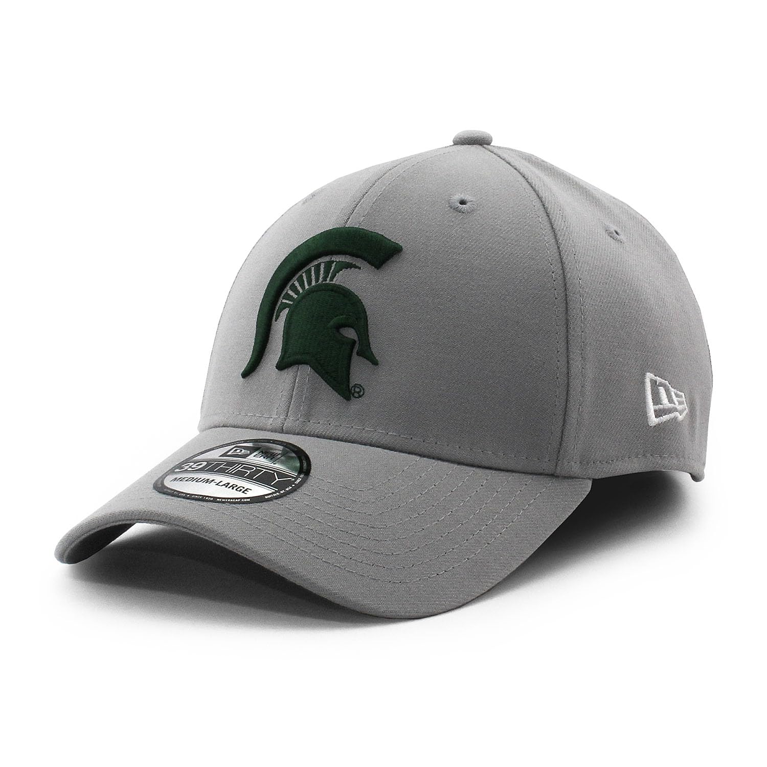 

New Era 39THIRTY Michigan State Spartans NCAA Team Classic Flex Fit College Stretch Size Size Cap, Fit, 3930, L/XL [Used]