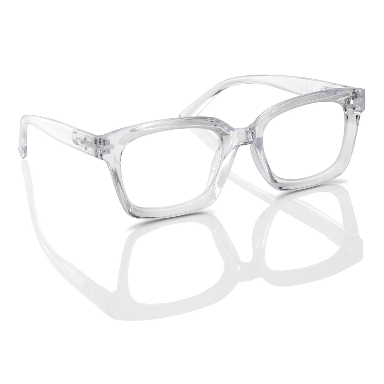 

1 шт. Женские прогрессивные мультифокальные очки, очень большие квадратные, большая оправа, увеличительные очки, очки для пресбиопии, диоптрии +1.0~+3.0 3.0