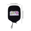 Cover-Pagaye To Pickleball Snowshoe Sleeve In Neoprene Protect Your Paddle Bag with A Dust Test