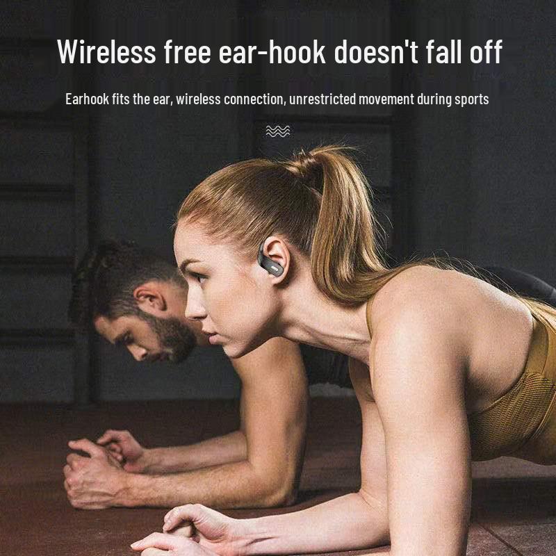 T17 Wireless Bluetooth Sports Ear-hook Headset, Waterproof, TWS, Bluetooth 5.3.