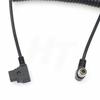 HangTon D-tap to Hirose 4-Pin Right-Angle Power Cable for MixPre 10 ll, Sound Devices 633, and 688 Mixers