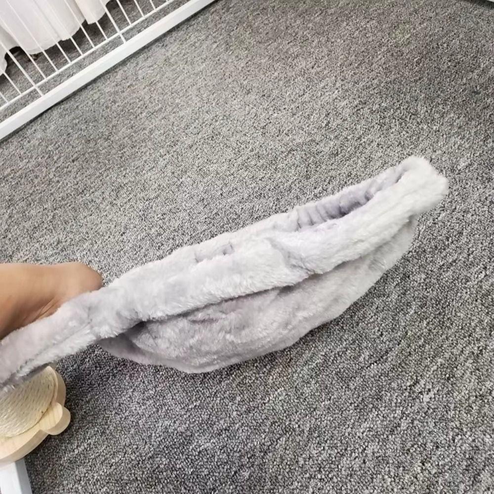 Comfortable Cat Tree Hammock Soft Plush Cat Basket Safe Hanging Cat Nest  Pet Furniture