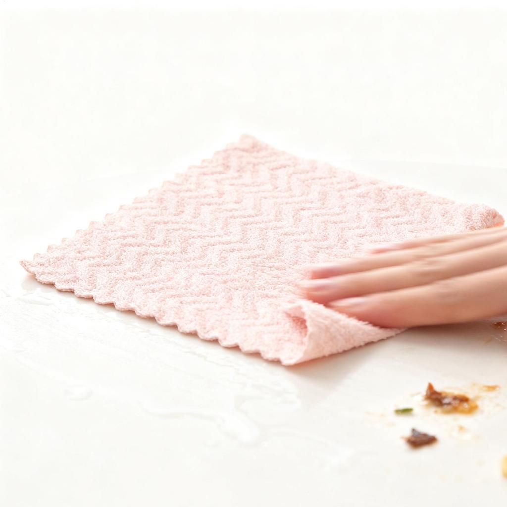 Microfiber Cleaning Cloth Roll Reusable Tear Away Cleaning Towels Wet and Dry Use Rags for Home Kitchen Window Workshop Bathroom