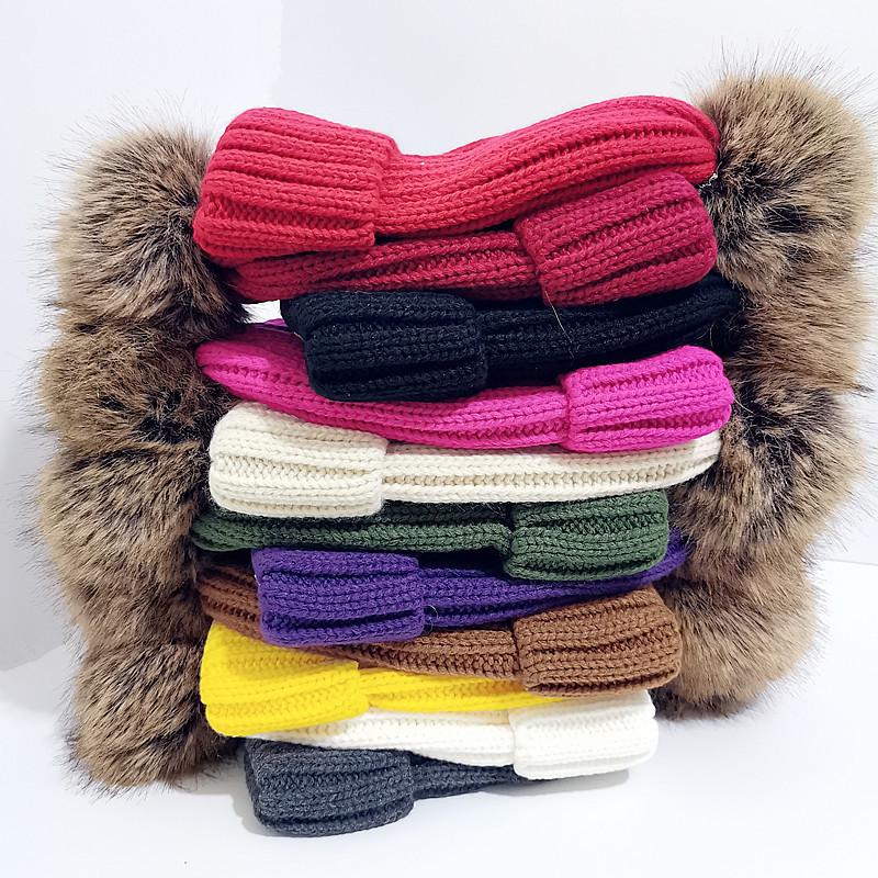 Women's Silky Elastic Satin Knit Hat: European & American Style, Warm and Loose Wool Design