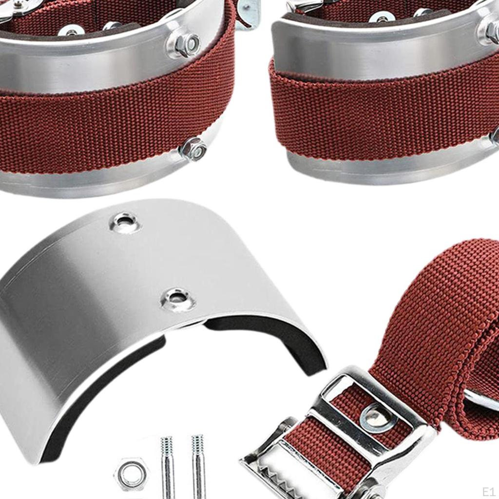 2x Beinschnallen-Set für Stelzen Band-Ersatzset Zuverlässige Unterstützung Gipskartonstelzen Ersatzteile