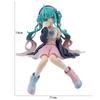 Hatsune Miku Cute Sitting Beauty Girl Ornament Car Ornament Instant Noodles Maker Computer Case Decoration Ornament