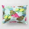 Ins Fruit Single Sided Polyester Pillow Case Watermelon Banana Pineapple Strawberry Pattern Waist Cushion Cover Bedside Pillow Case