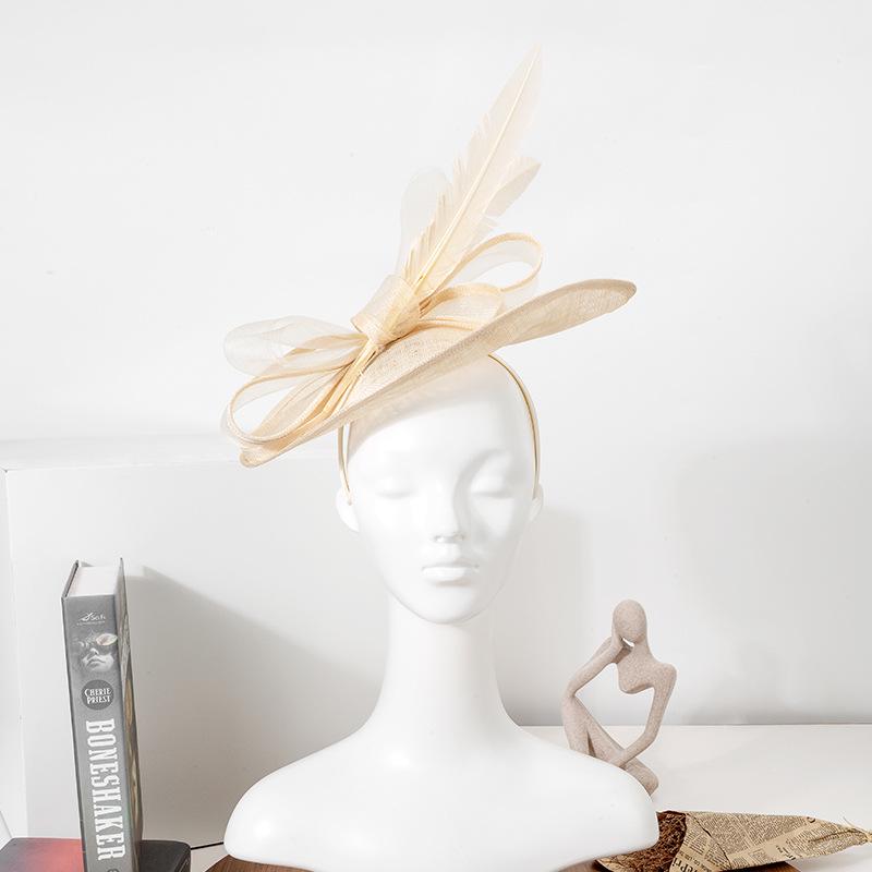 2025 Spring/Summer British Retro Gauze Headwear: Socialite Party Gift Hats