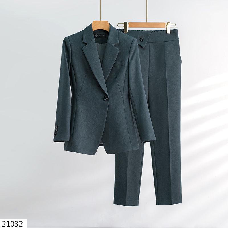 Women's Professional Blazer Suit Set - Spring/Autumn Workwear