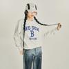 MLB College Style Series Sweatshirt Unisex Dark Cream 3AMTV0134-43CRD