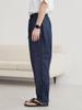 Coleman (Coleman) Cotton-Linen Denim Pants, COBALT (75), Size S (Web Exclusive), 75404030393 7530