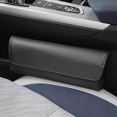 Caizqbry Car Seat Side Small Item Seat Side Car Seat Gap Storage Car Storage Seat Gap Storage Car Car Cell Small PU Black Pocket, Storage, Driver's