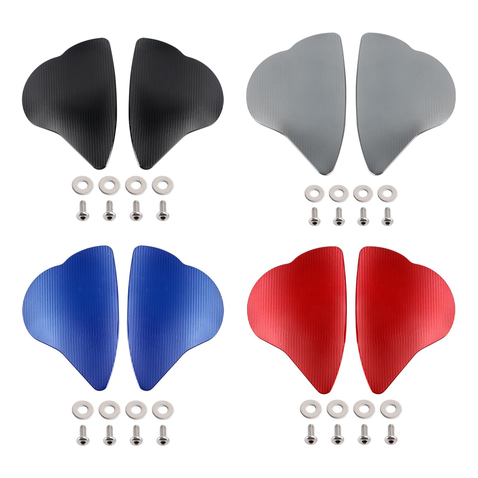 

CNC Aluminum Mirror Block Off Plates For Yamaha YZF-R6 YZF-R7 2017-2024 мерехтіння