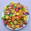 20 Pcs/Bag Mixed Style Cute Fruit Vegetables Resin Nail Art Phone Case Hairpin Fridge Handmade DIY Charms Accessory Decoration