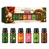 Christmas scented oil gift set Multi-scent Christmas-themed fresh fragrance essential oil gift set