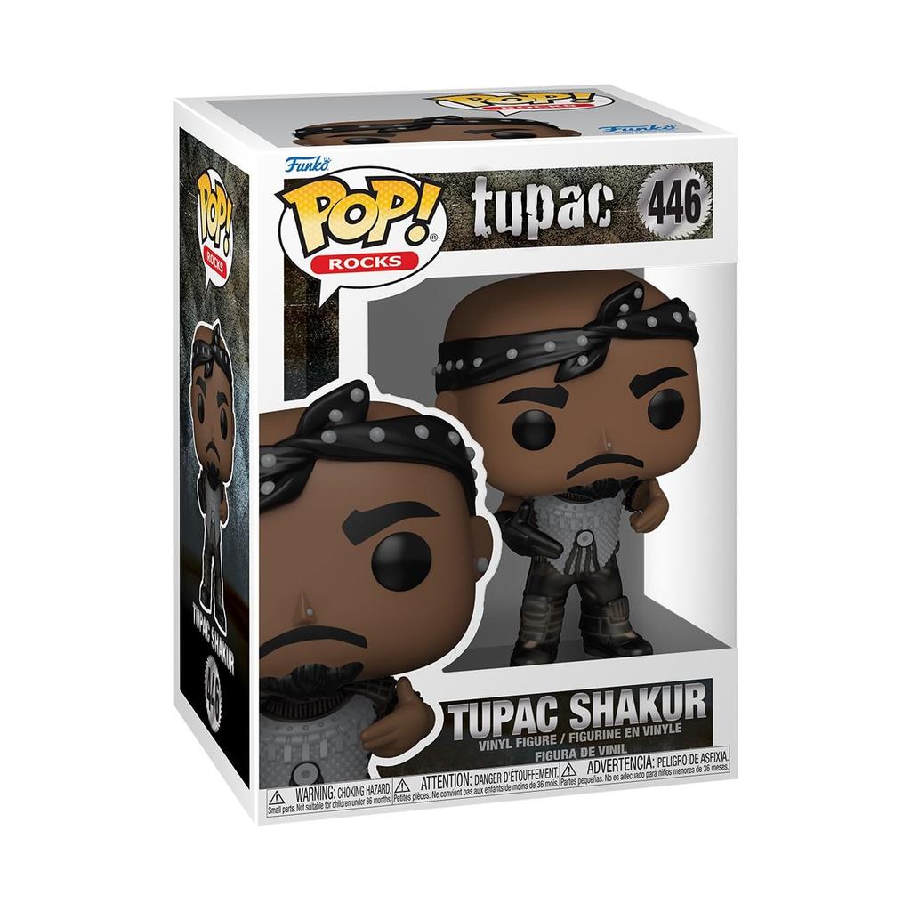 FUNKO Rocks Tupac 2PAC California Love Figure Rapper HIPHOP Hip Hop Pop Pop! 2-Pack
