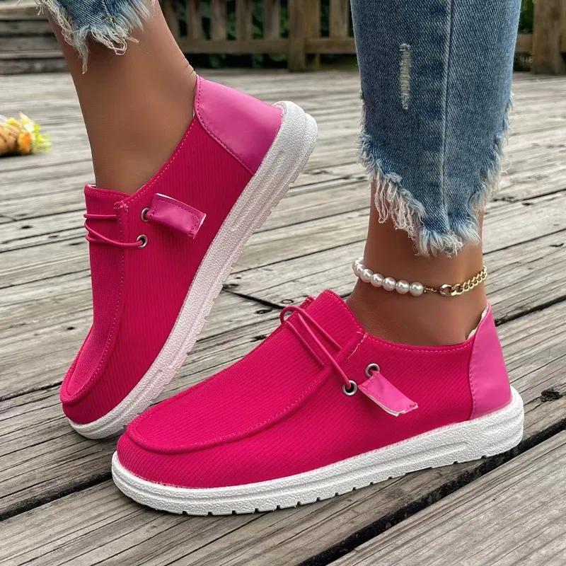 

Мода 2024 года, хит продаж, высококачественные женские туфли на весну и осень, туфли на плоской подошве из вулканизированной кожи, однотонные женские туфли Zapatos 43