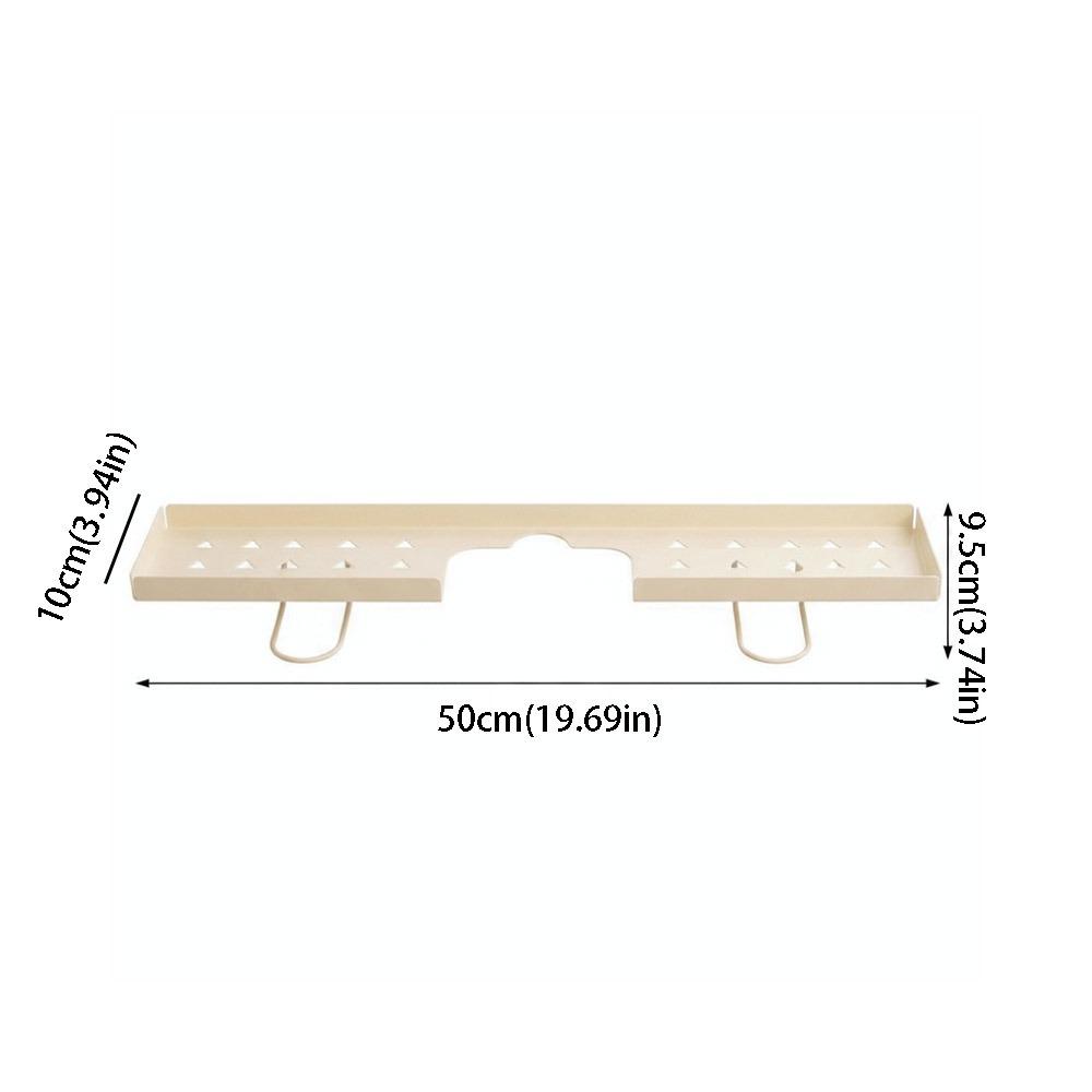 Vertical Bathroom Faucet Storage Rack No-Drilling Sink Counter Storage Rack  Kitchen