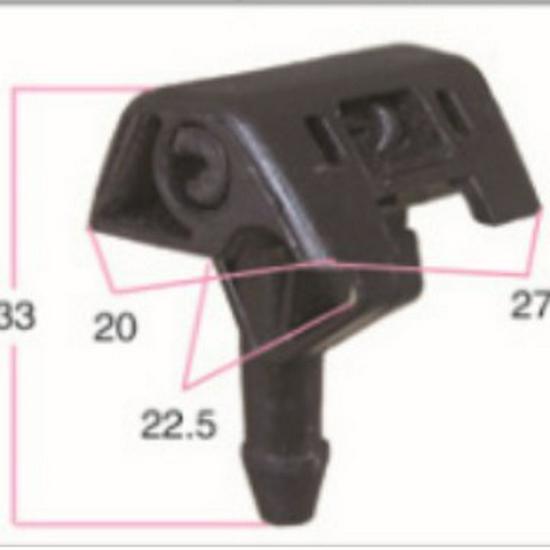 Compatible Washer Nozzle for 11-17 Sunny March, Qashqai, Venucia T70/T90 Lechuang