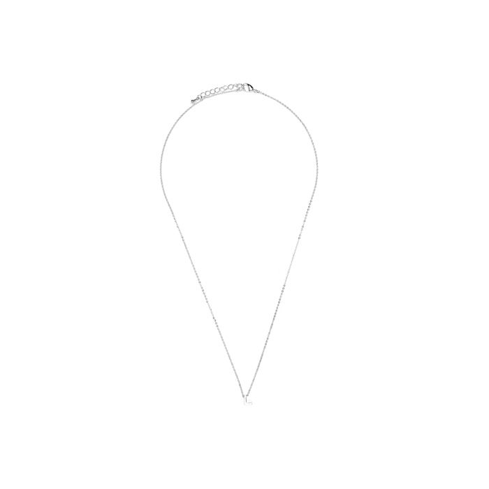 Collana Luxenter finitura argento - Alfabeto