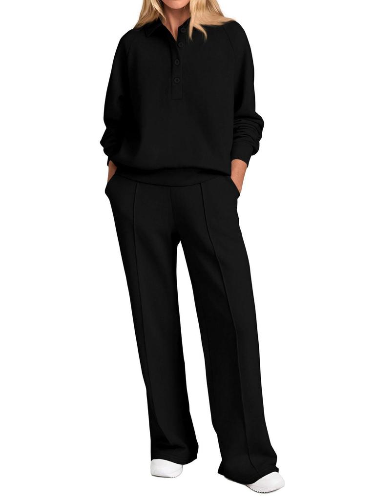 Women Long Sleeve Lounge Set In Multiple Colors