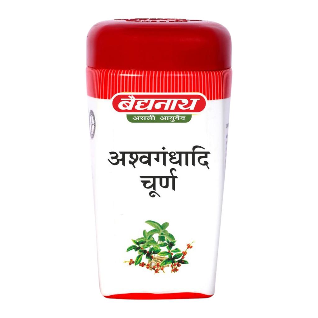 Baidyanath Aswagandhadi Churna 100 Gm | Herbal Energy & Strength Powder for Vitality, Stamina & Wellness | Natural Ayurvedic Tonic for Daily Use