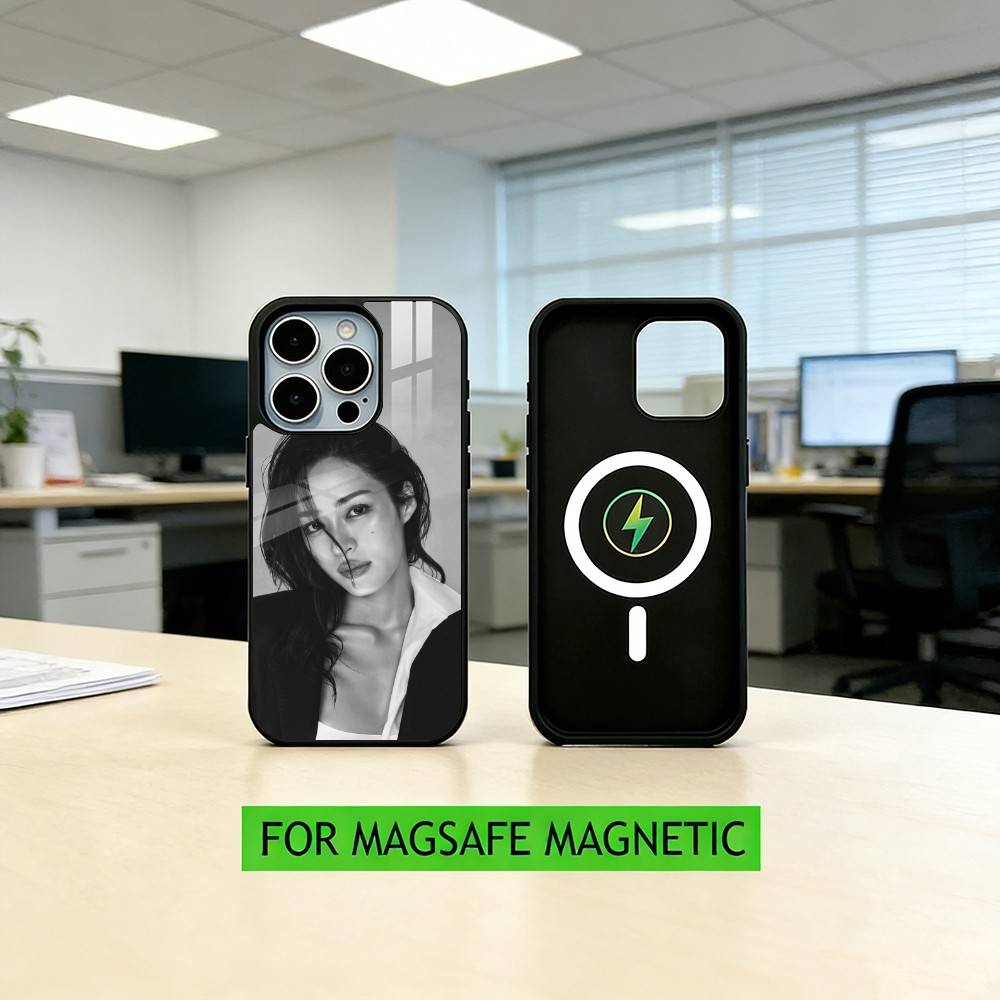 L-Lingling Kwong Actress Phone Case For iPhone17,16,15,14,13,12,11 Plus,Pro Magnetic with Magsafe Wireless Charging