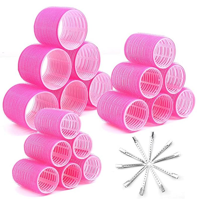 Self-Adhesive Curling Rod & Volumizing Hair Clips for Women