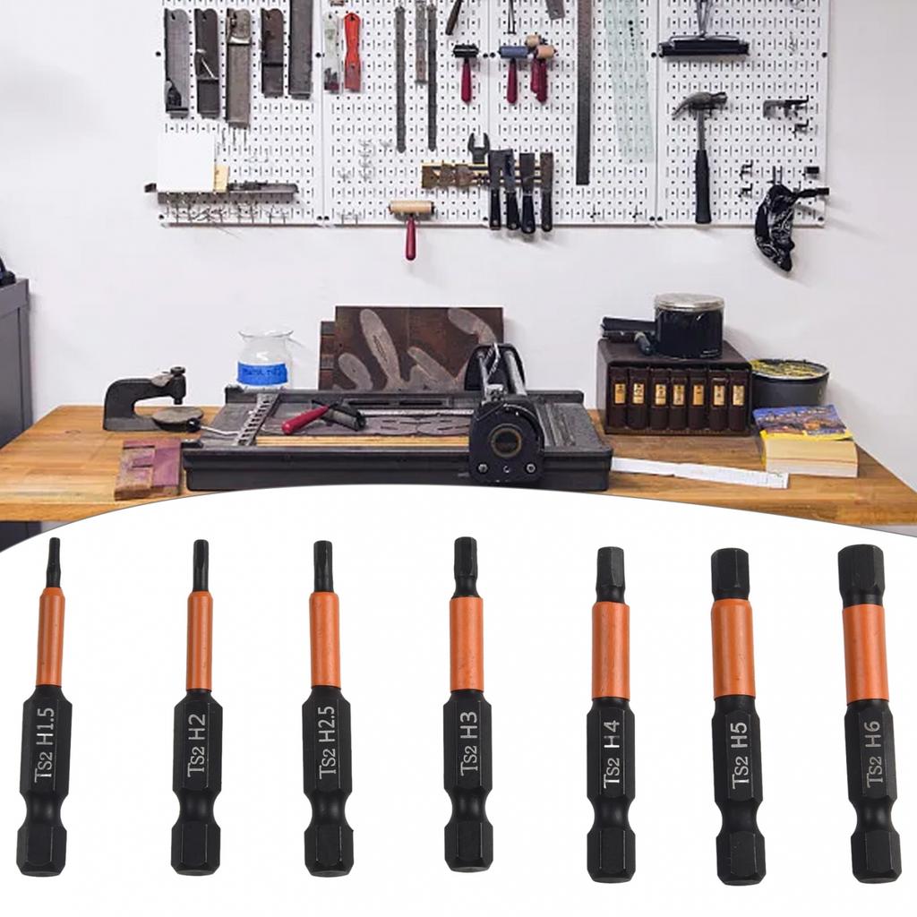 Hex Head Wrench Screwdrivers 1/4 Shank 6.35mm Shank