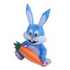 1.2 M Easter Inflatables Rabbit Cartoon Cute Fun Innovative Blow Up Easter Inflatable Outdoor