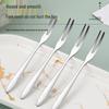 Qīwēi 5-Piece 304 Stainless Steel Fruit & Dessert Fork Set