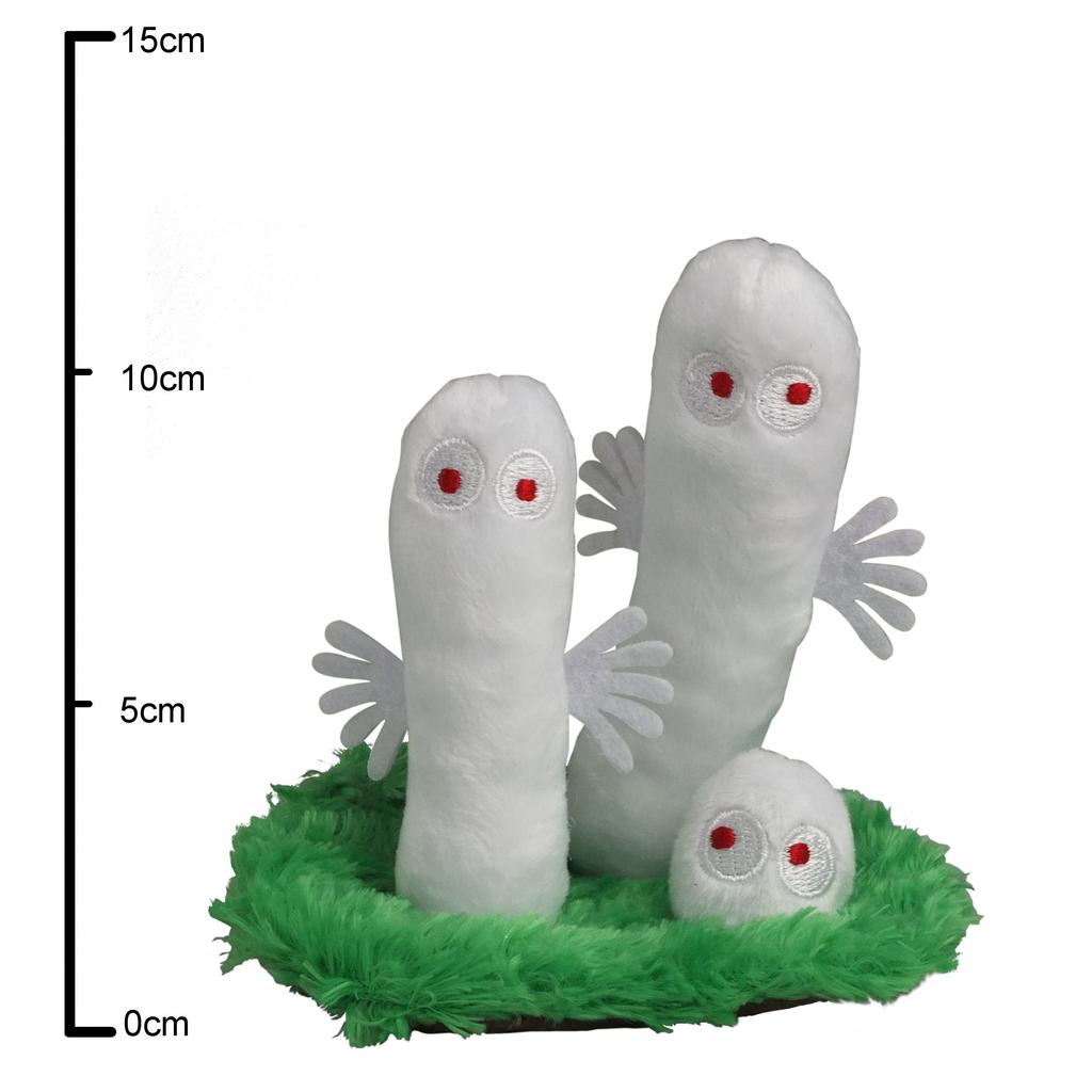 Moomin Beanbag Plush 10cm tall Toy, Hattifattener,