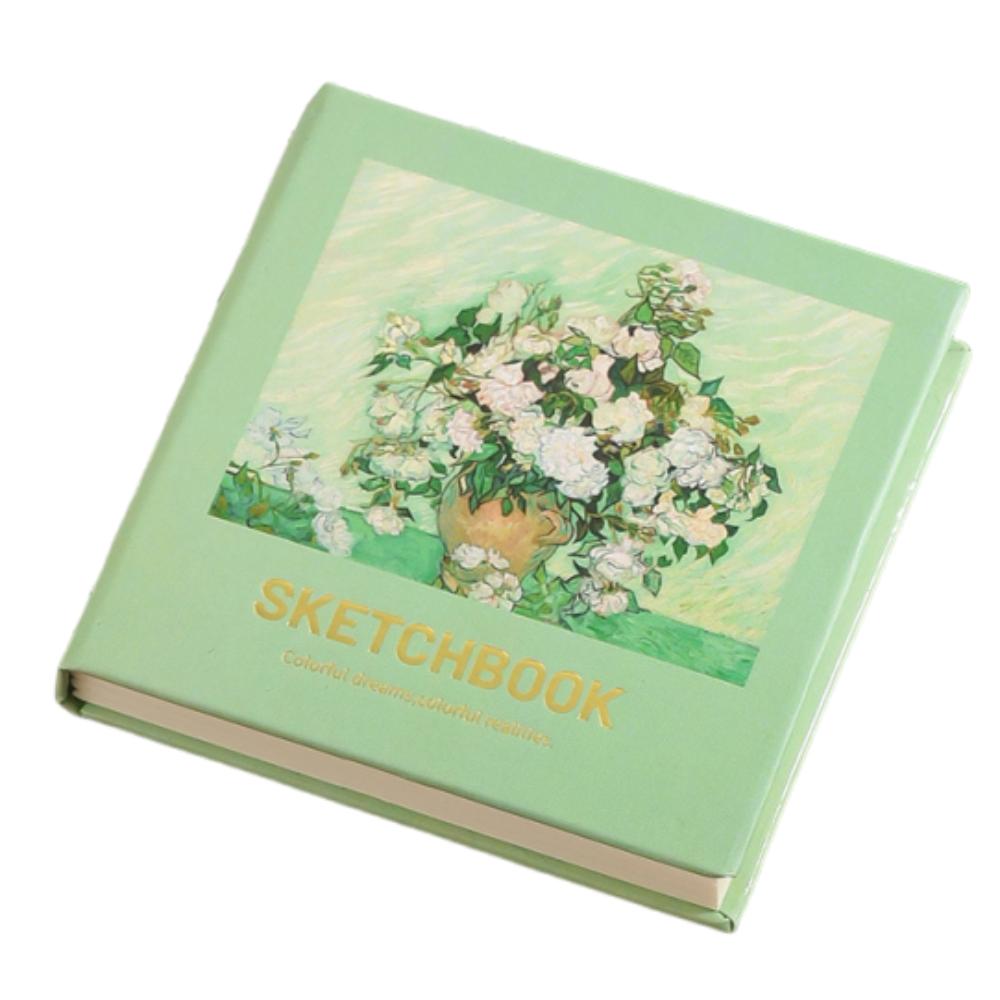 

10/21 Grid Watercolor Paint Palette Foldable Travel Painting Tray DIY Paint Pigment Box Student Notebook