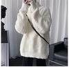 Men's Deer Plush High Collar Sweater – Hong Kong & Japanese Style Student Favorite