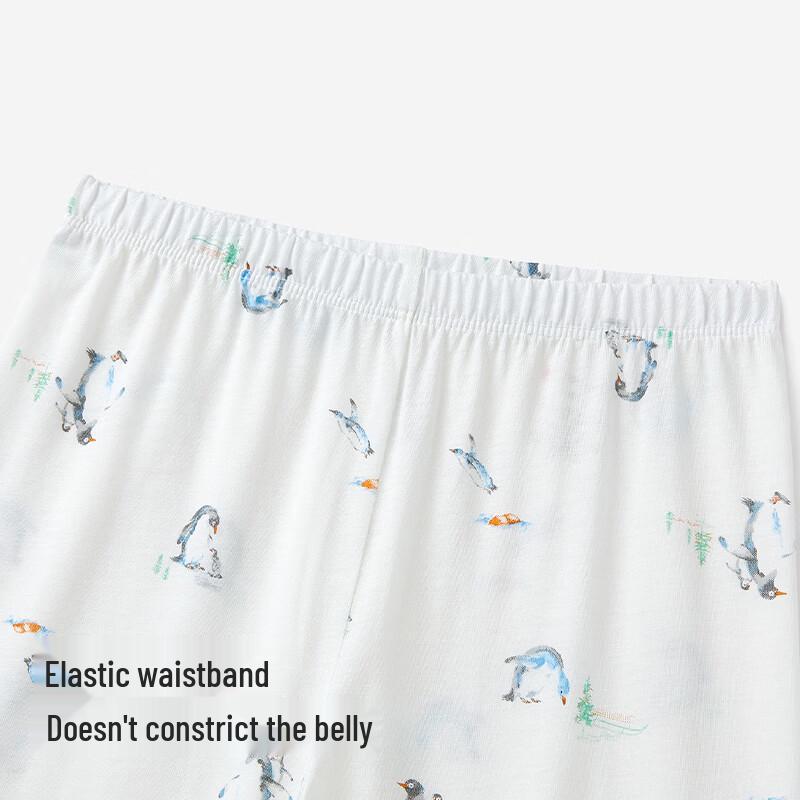YEEHOO Kids' Breathable Tencel Blend Summer Pajama Set