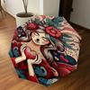 1pc Heart Love Automatic Open/Close Umbrella Compact Folding Umbrella with 8-Rib Shaft for Women/Men, Elegant Birthday1227S