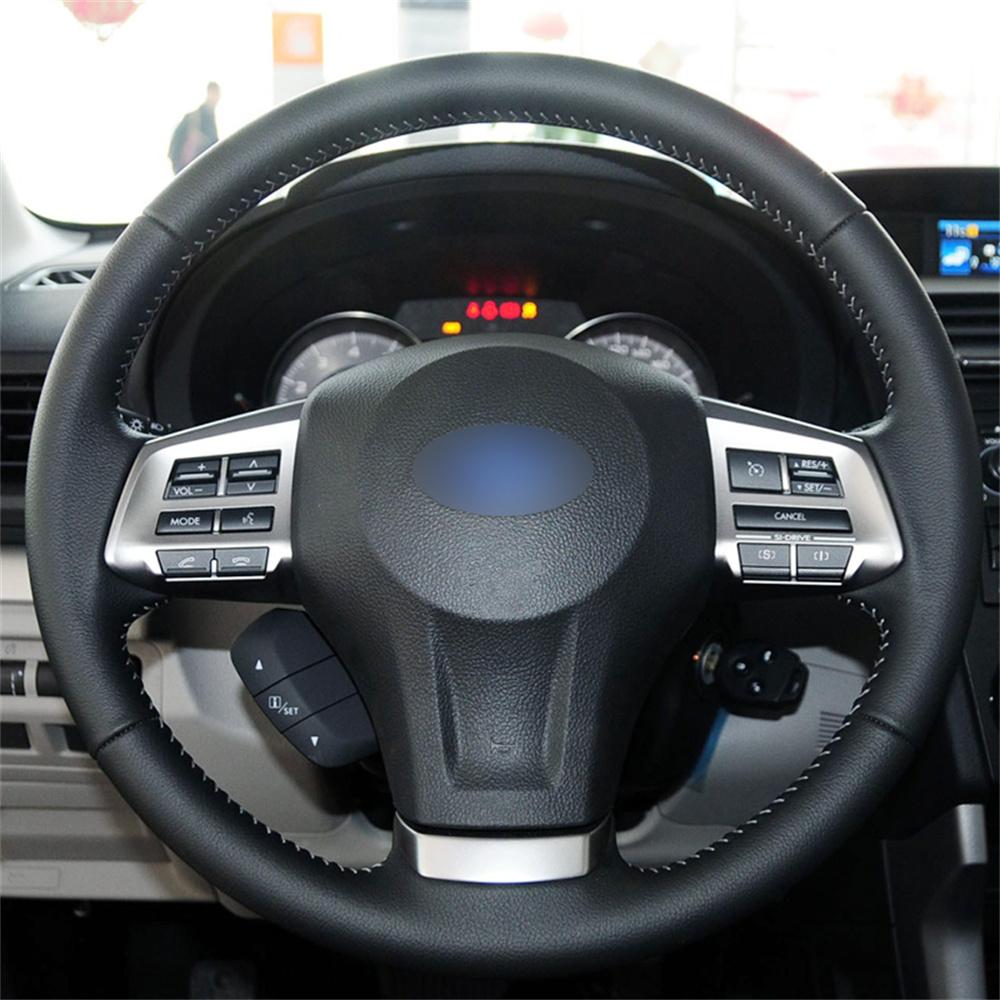 Steering Wheel Switch Silver+Black Fit For Subaru Legacy 2012-2014  High Version
