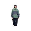 Anta Water Shell Earth Shell 2.0 Hard Shell Waterproof Outdoor Hooded Jacket Men Jacket Green Gray 952437607-3