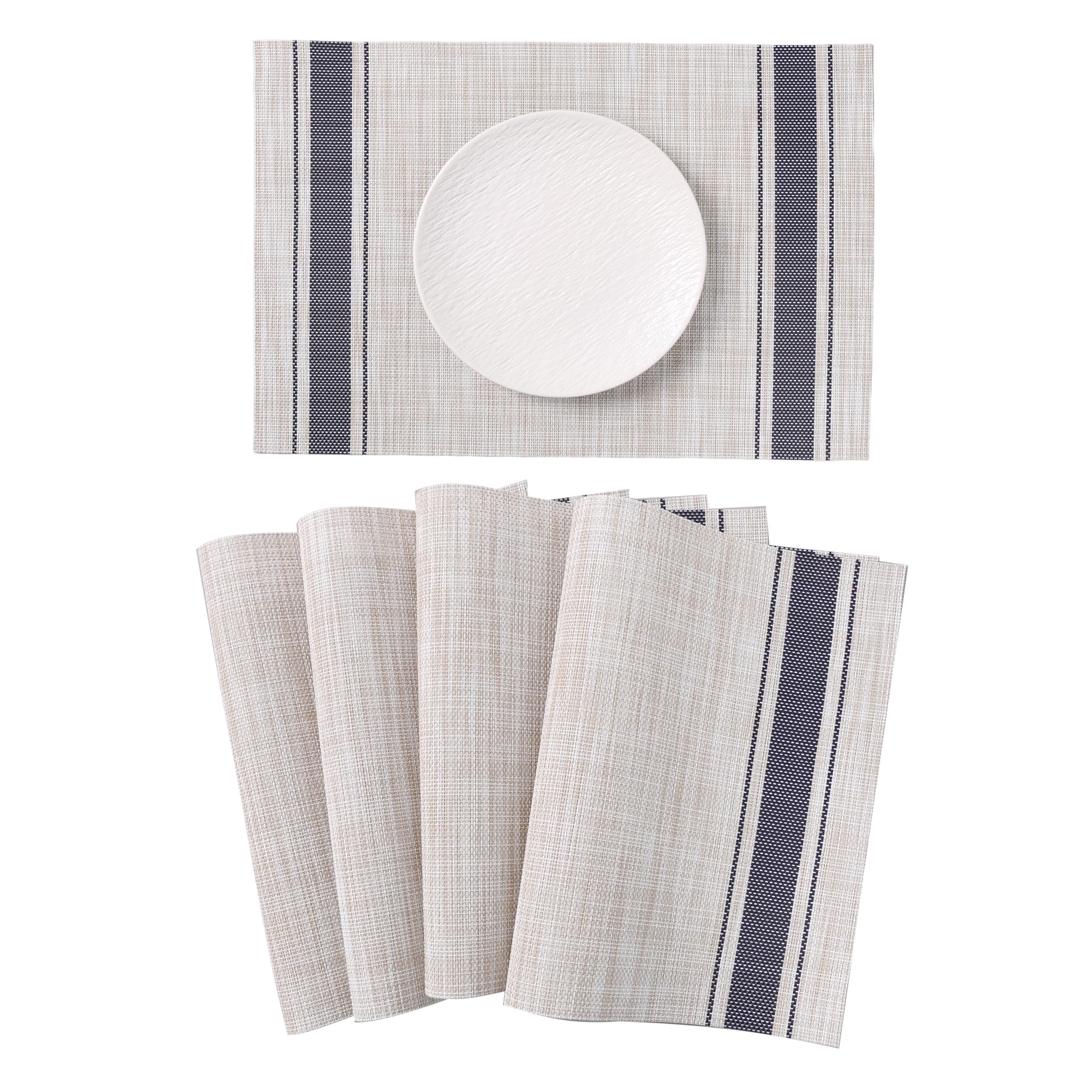 

Mewind набор стильных и простых в Подходит для дома и ресторана и подставок, 4, чистых. использование. Водоотталкивающий, устойчивый к пятнам, изоляционный,