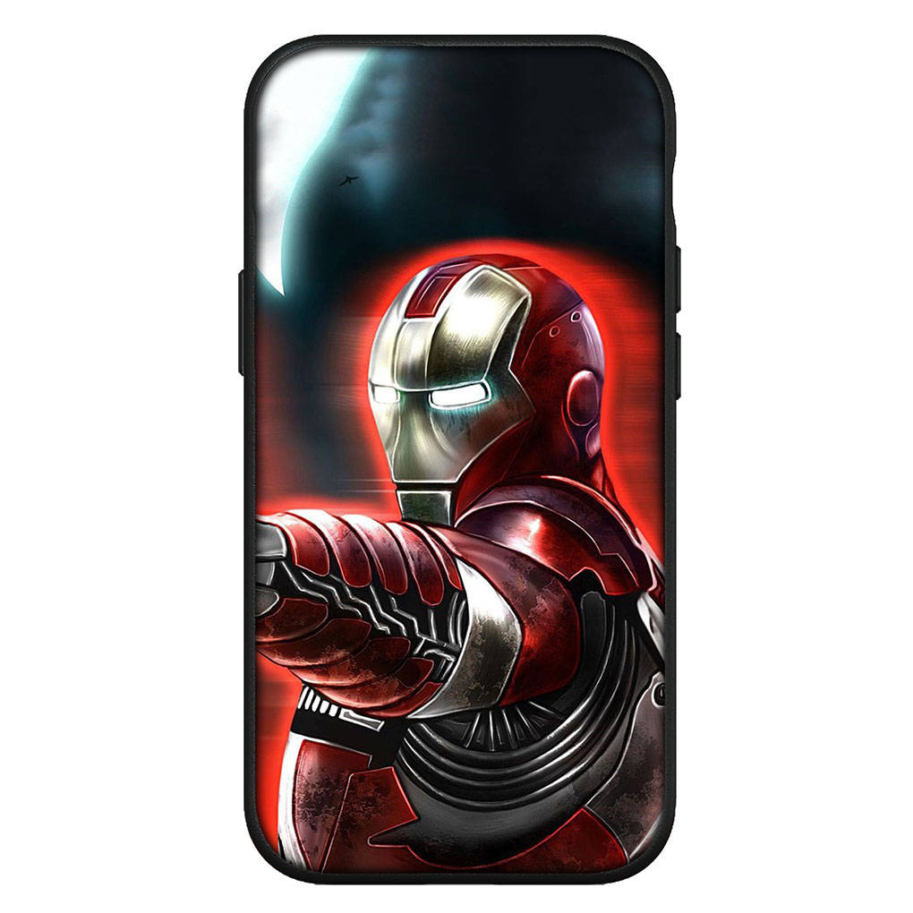 Cover for iPhone 16 15 Xiaomi Redmi Note 14 13 12 11 Pro Max X 8 9 16e Samsung Galaxy S25 S24 S23 Moto G85 14C OPPO Huawei Iron Man Ironman Phone Case