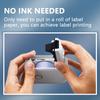 Mini Label Maker Machine Pocket Labeler Sticker Thermal Printer for Organizing Adhesive Tag DIY Date Journal Study Sticker Labeling Machine Wireless